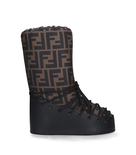 women fendi snow boots|fendi boots the real.